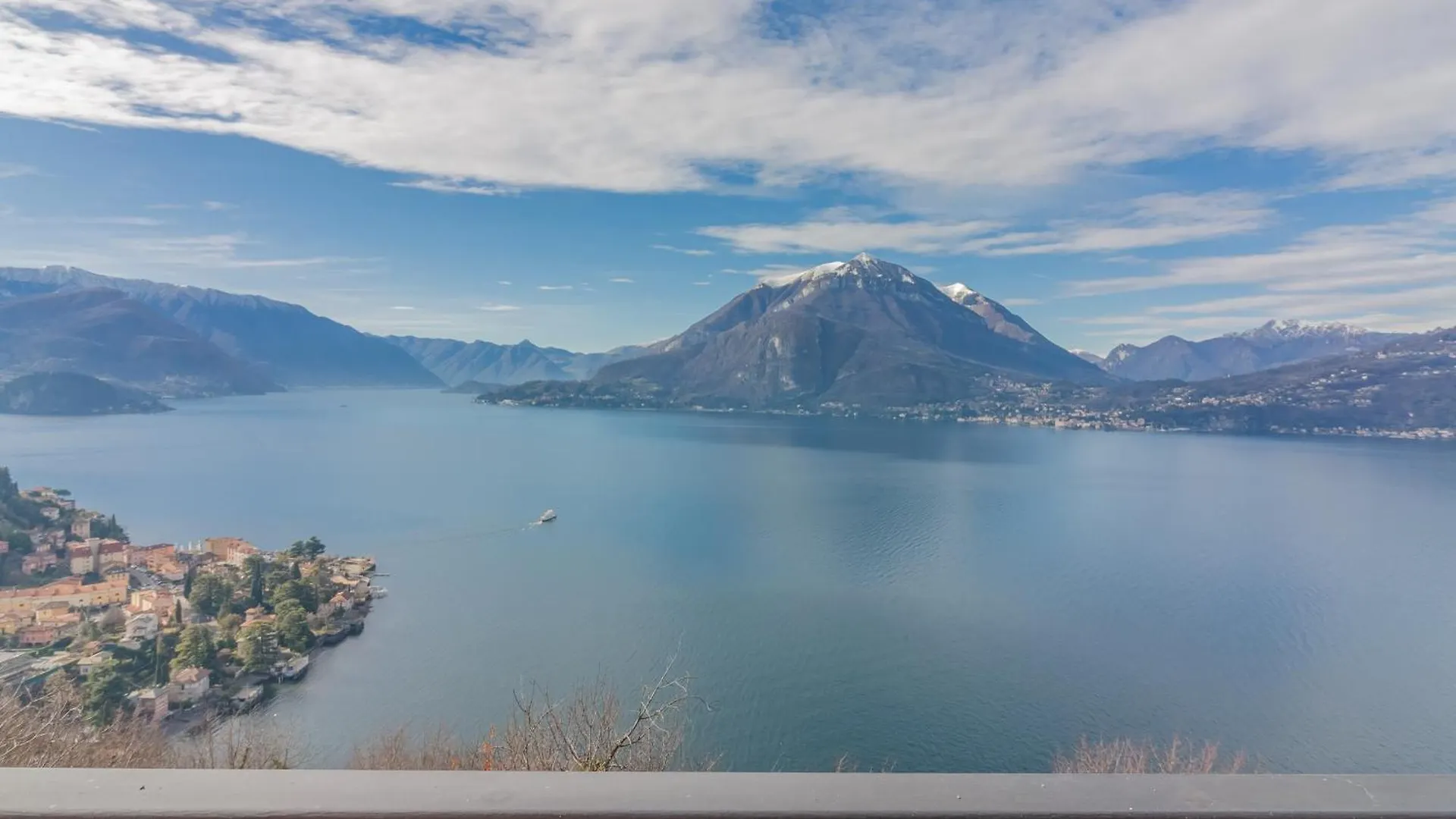 Panorama Del Lago Perledo Italy
